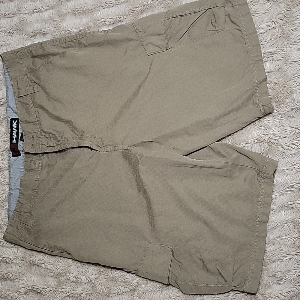 🌞Tony Hawk Men's Khaki Cargo Shorts